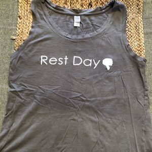 Alternative Apparel “No Rest Day 👎” Tank Top